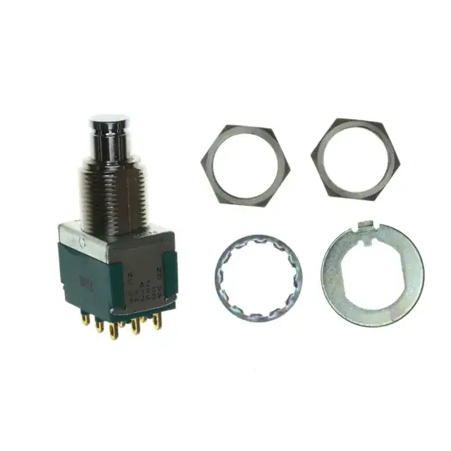 MPG306F (Switch Push Button 3PDT Round Plunger 6A 250VAC Momentary Contact Wire Lug Panel Mount Loose PieceСрок поставки 2-3 недели)