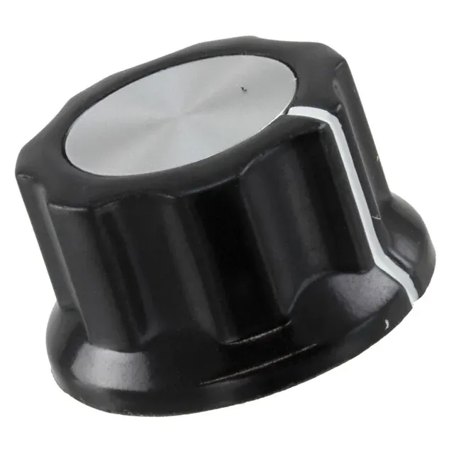 MPKES90B14 (KNOB FLUTED W/SKIRT 0.250 PLAST")