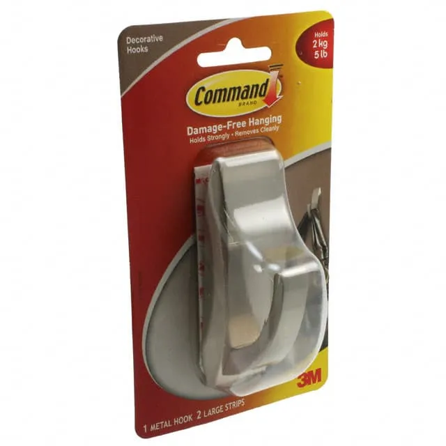 MR03BN-ES (REFLECT BRUSH NICKEL LARGE HOOK)