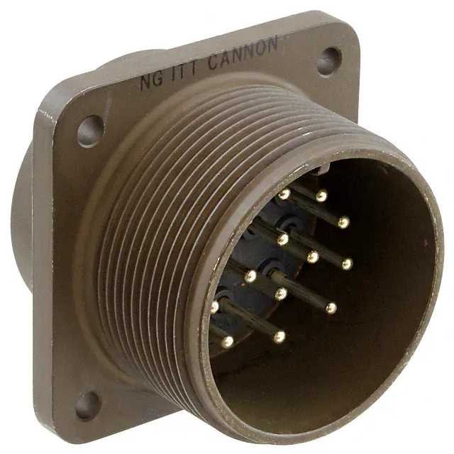 MS3102E22-19P (CONN RCPT MALE 14POS SOLDER CUP)