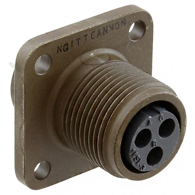 MS3102R10SL-3S (CONN RCPT FMALE 3POS SOLDER CUP)