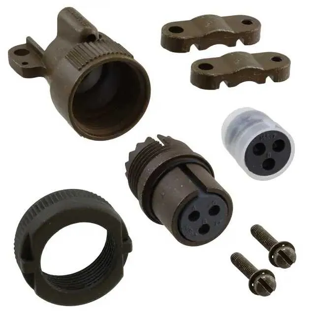 MS3106F14S-7S (CONN PLUG FMALE 3POS SOLDER CUP)