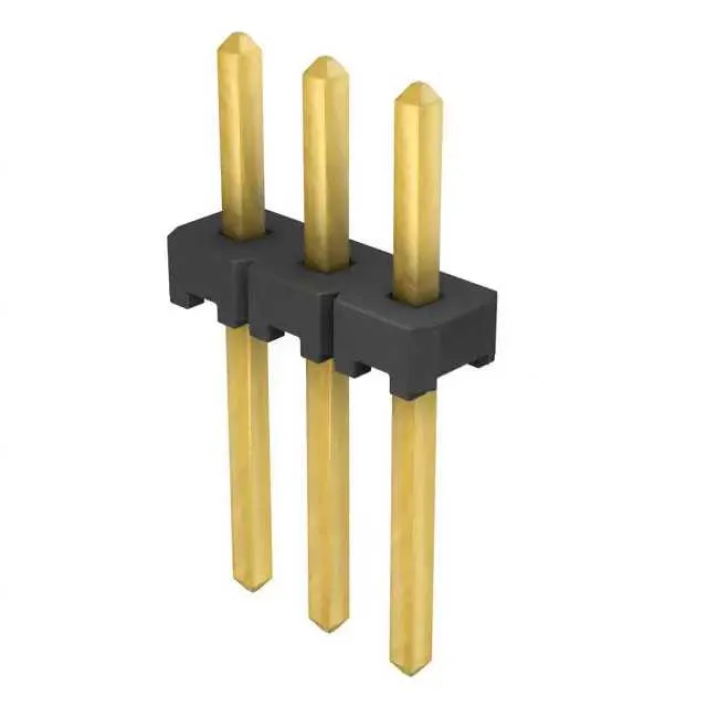 MTLW-103-07-G-S-197 (CONN HEADER.100 3POS T/H GOLD")