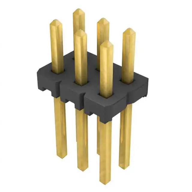 MTLW-103-07-G-D-225 (CONN HEADER 6POS 1.00 DL GOLD")