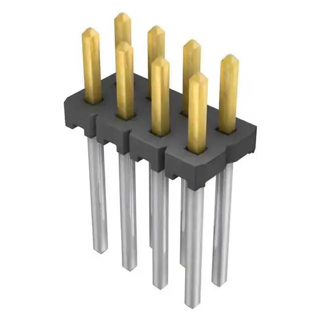 MTLW-104-08-S-D-375 (CONN HEADER 8POS 1.00 DL GOLD")