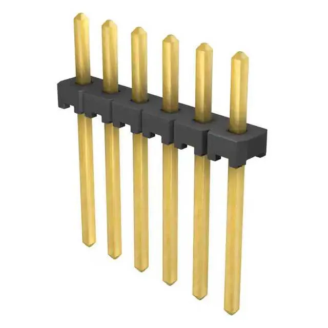 MTLW-106-08-G-S-335 (CONN HEADER 6 POS.1 GOLD)