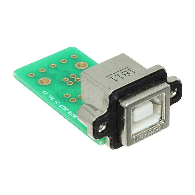 MUSBDA1130 (RUGGED RCPT USB B VERT PCB)