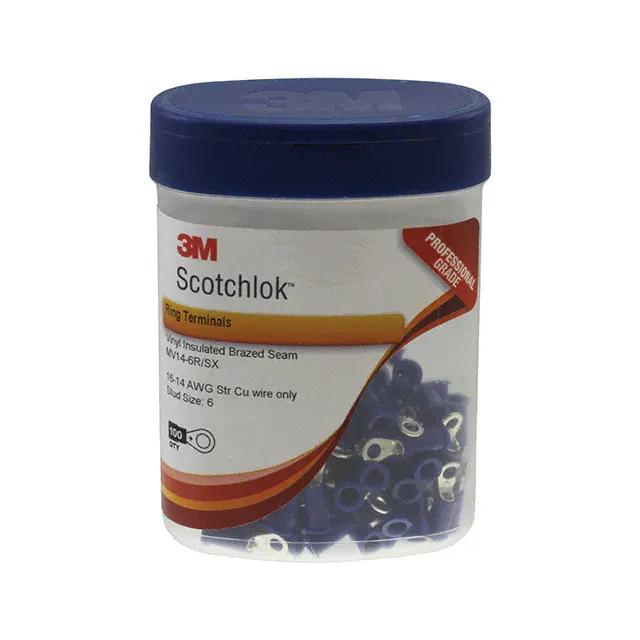 MV14-6R/SX-BOTTLE (CONN RING CIRC 14-16AWG #6 100PC)