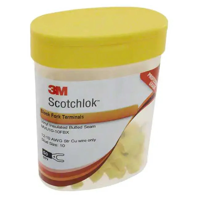 MVU10-10FBX-BOTTLE (CONN SPADE TERM 10-12AWG 10 50PC)