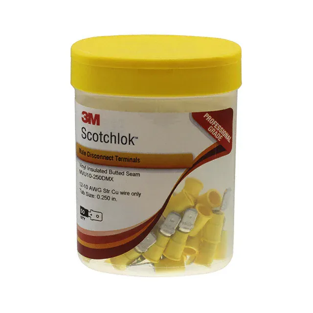 MVU10-250DMX-BOTTLE (CONN QC TAB 10-12AWG 0.250 50PC)