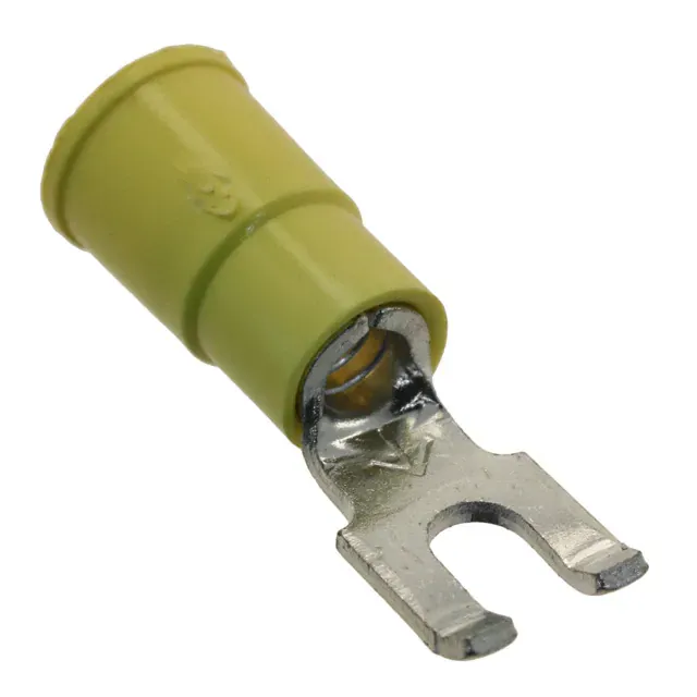 MVU10-6FFBK (CONN SPADE TERM 10-12AWG #6 YEL)