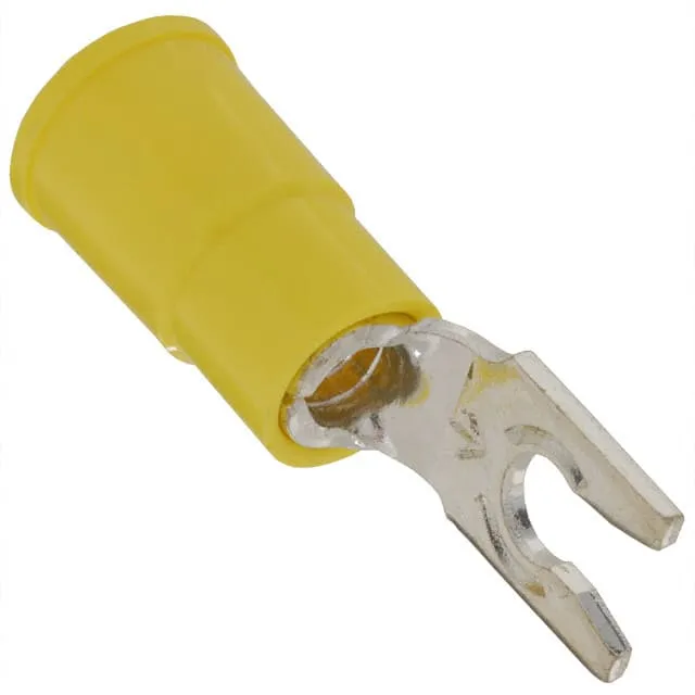 MVU10-6FLK (CONN SPADE TERM 10-12AWG #6 YEL)