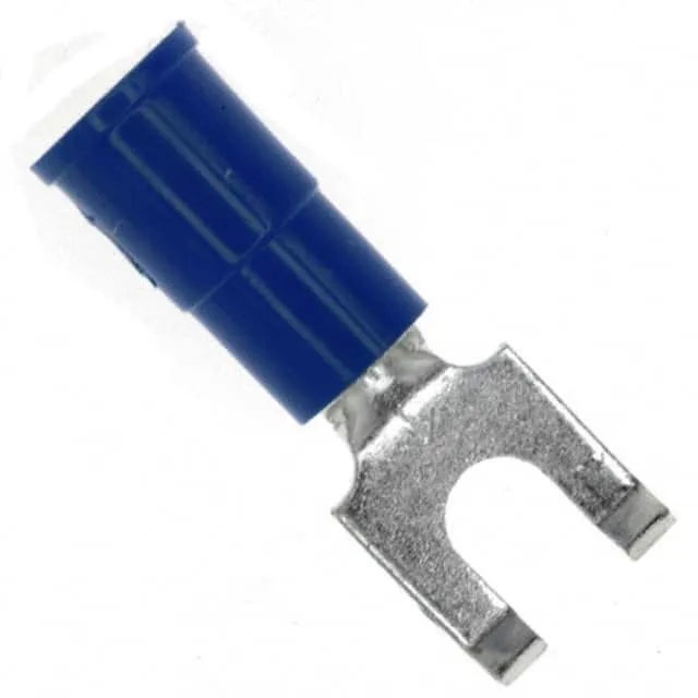 MVU14-6FFBK (CONN SPADE TERM 14-16AWG #6 BLU)
