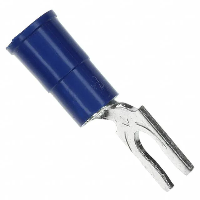 MVU14-8FLK (CONN SPADE TERM 14-16AWG #8 BLU)