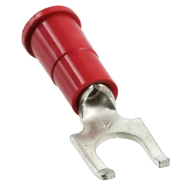 MVU18-10FFBK (CONN SPADE TERM 18-22AWG #10 RED)