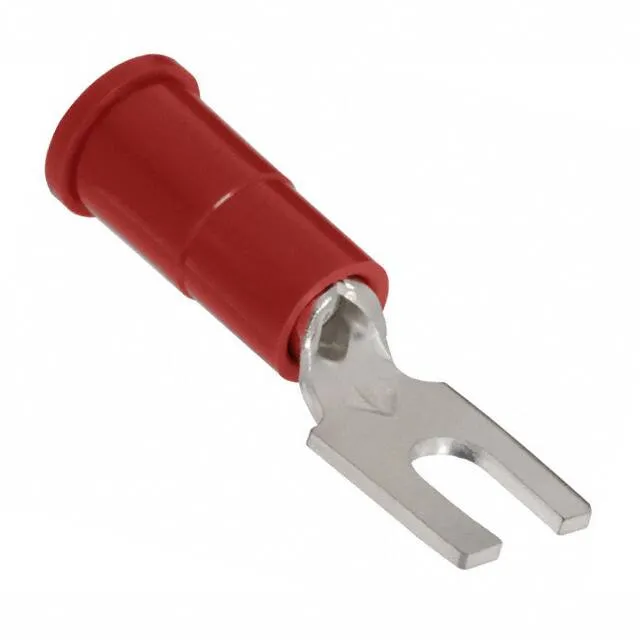 MVU18-4FB/SK (CONN SPADE TERM 18-22AWG #4 RED)