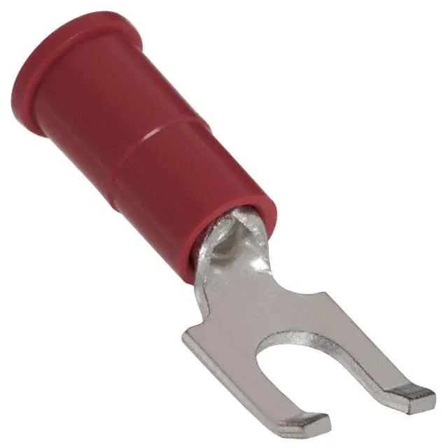 MVU18-8FFBK (CONN SPADE TERM 18-22AWG #8 RED)