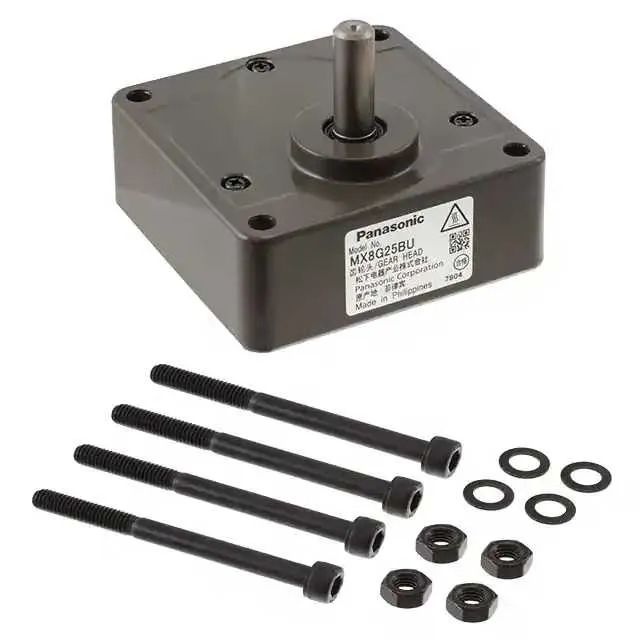 MX8G25BU (GEARHEAD 80MM 25-1 RATIO FOR AC)