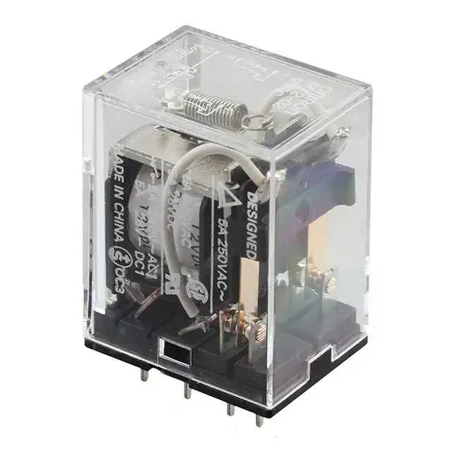 MY2-02-DC12 (RELAY GEN PURPOSE DPDT 5A 12V)