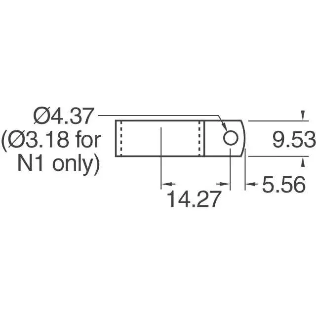 N-8 (CBL CLAMP P-TYPE NAT FASTENER)