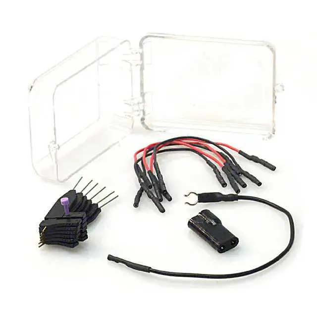NC6B (KIT NANO-CLIP 6 CLIPS BLACK)