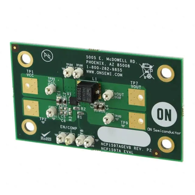 NCP1597AGEVB (BOARD EVALUATION NCP1597A)
