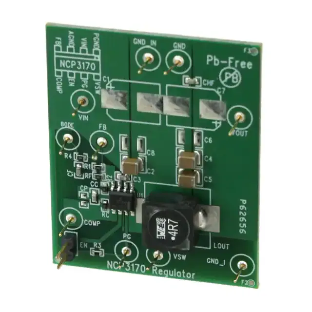 NCP3170AGEVB (BOARD EVALUATION NCP3170ADR2G)