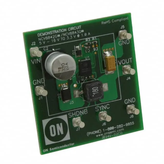 NCV8843MNR2GEVB (EVAL BOARD FOR NCV8843MNR2G)