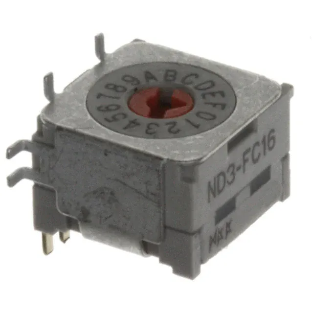 ND3FC16H-R (SW ROTARY DIP HEX COMP 100MA 5V)