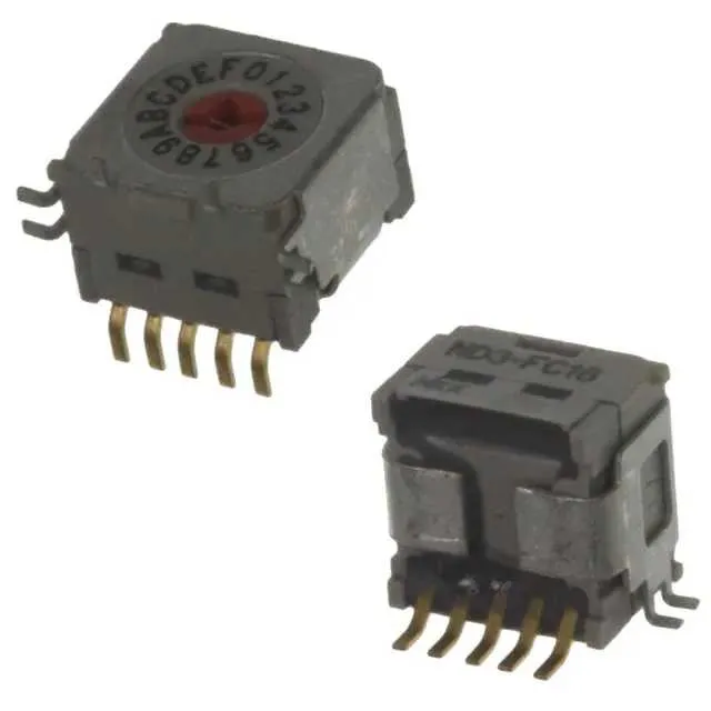 ND3FC16H (SW ROTARY DIP HEX COMP 100MA 5V)