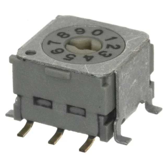 ND3FR10B-R (SWITCH ROTARY DIP BCD 100MA 5V)
