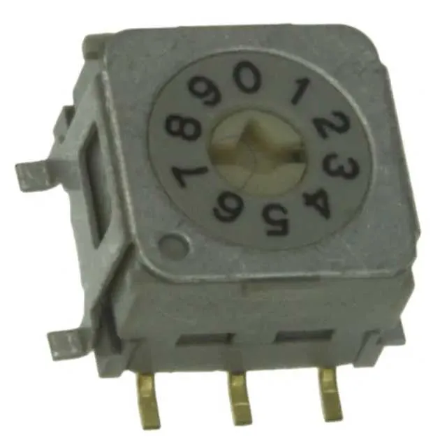ND3FR10B (SWITCH ROTARY DIP BCD 100MA 5V)
