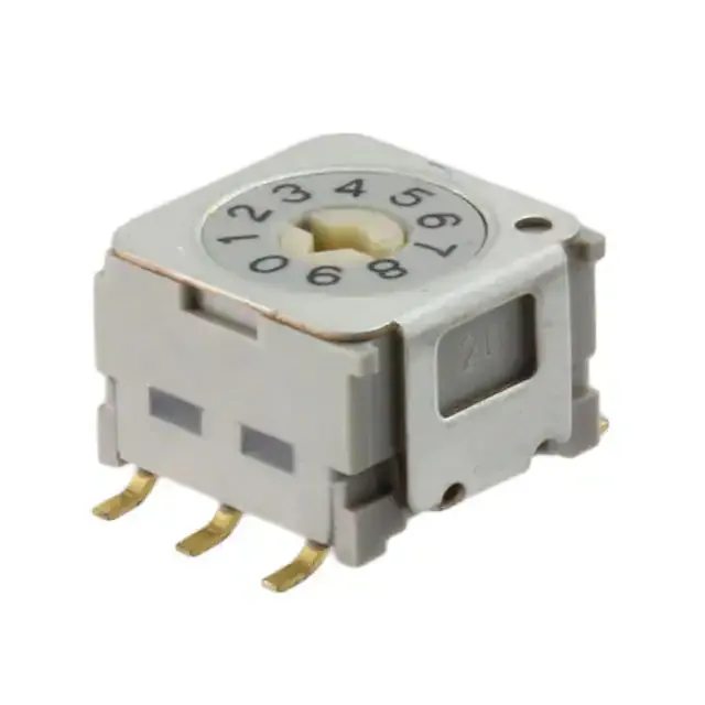 ND3FR10P-R (SWITCH ROTARY DIP BCD 100MA 5V)