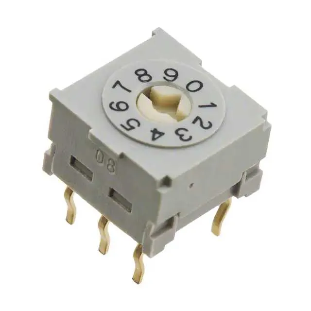 NDFR10P (SWITCH ROTARY DIP BCD 100MA 5V)