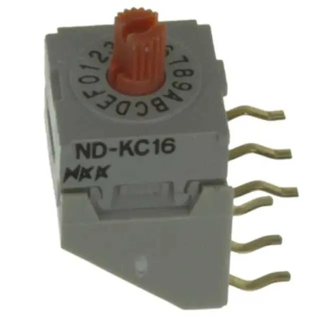 NDKC16H (SW ROTARY DIP HEX COMP 100MA 5V)