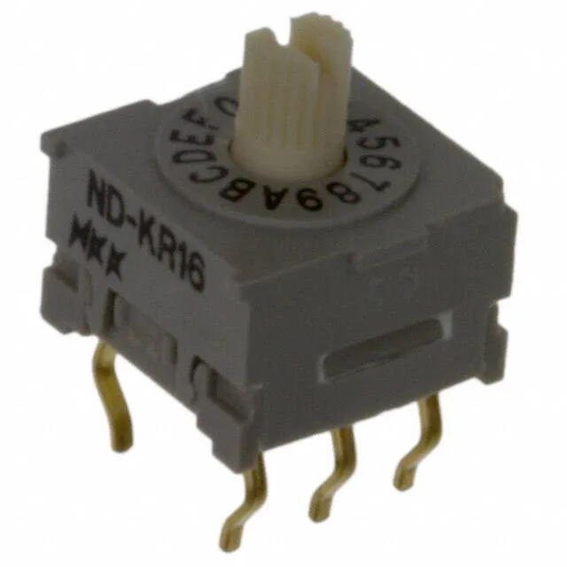 NDKR16P (SWITCH ROTARY DIP HEX 100MA 5V)