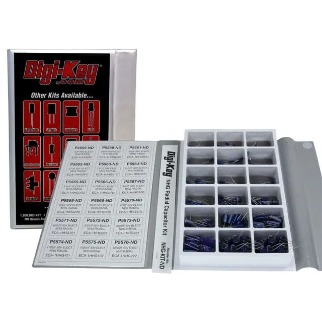 NHG-KIT (CAP KIT ALUM 0.1UF-2200UF 180PCS)