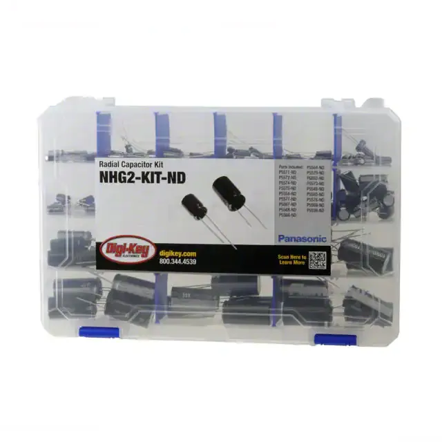 NHG2-KIT (CAP KIT ALUM 1UF-10000UF 160PCS)