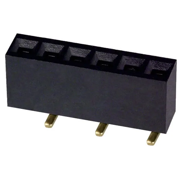 NPPC061KFXC-RC (CONN FMALE 6POS.1 SMD GOLD")
