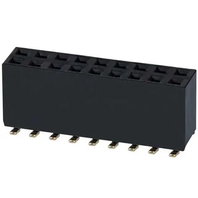 NPPC092KFMS-RC (CONN FMALE 18POS DL.1 GOLD SMD")