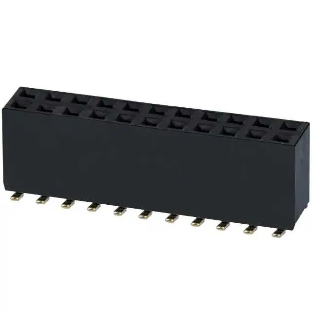 NPPC112KFMS-RC (CONN FMALE 22POS DL.1 GOLD SMD")