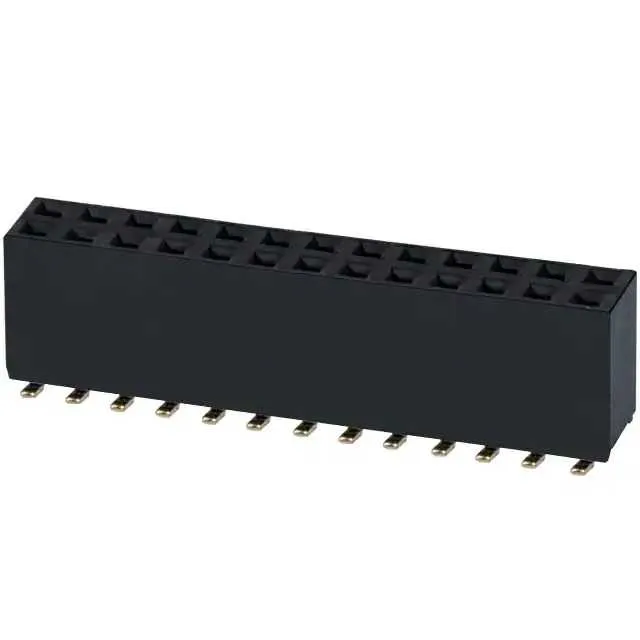 NPPC132KFMS-RC (CONN FMALE 26POS DL.1 GOLD SMD")
