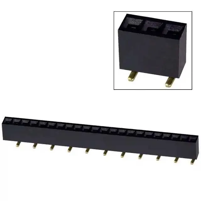 NPPC221KFXC-RC (CONN FMALE 22POS.1 SMD GOLD")