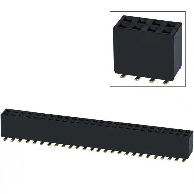 NPPC262KFMS-RC (CONN FMALE 52POS DL.1 GOLD SMD")
