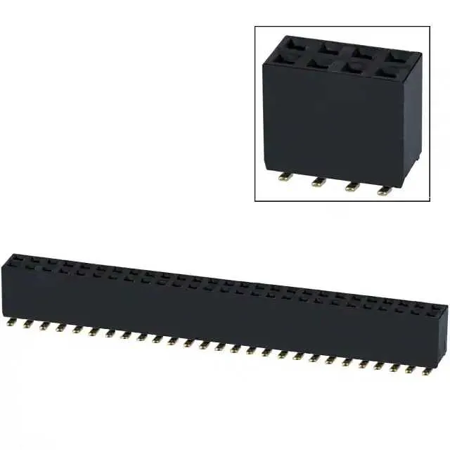 NPPC272KFMS-RC (CONN FMALE 54POS DL.1 GOLD SMD")