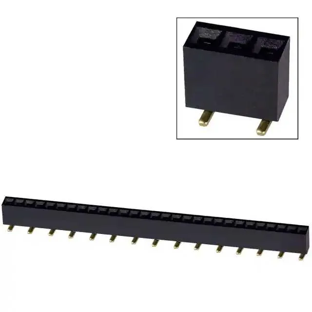 NPPC291KFXC-RC (CONN FMALE 29POS.1 SMD GOLD")