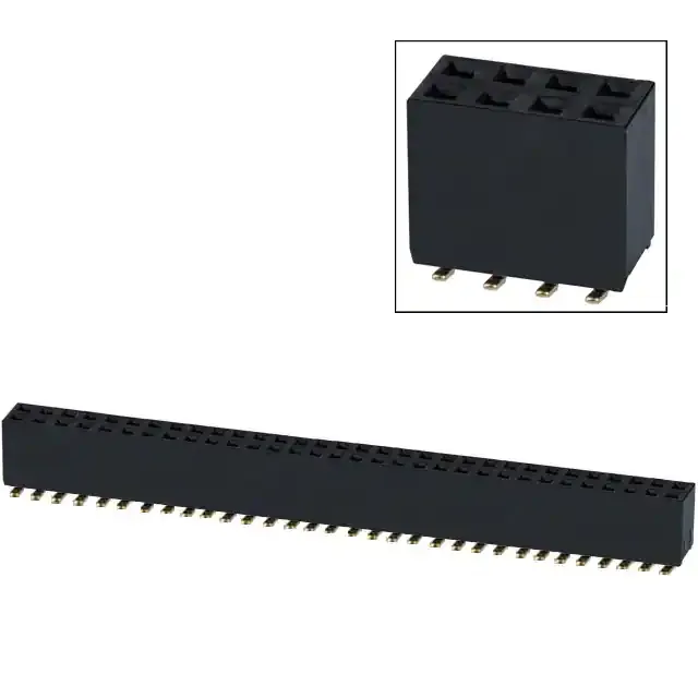 NPPC322KFMS-RC (CONN FMALE 64POS DL.1 GOLD SMD")