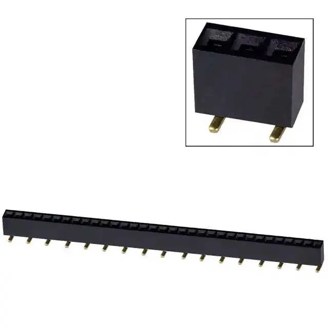 NPPC331KFXC-RC (CONN FMALE 33POS.1 SMD GOLD")
