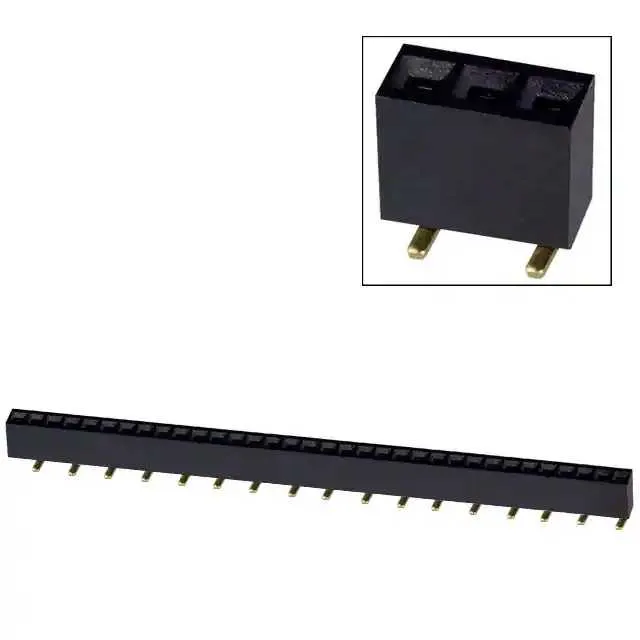 NPPC341KFXC-RC (CONN FMALE 34POS.1 SMD GOLD")