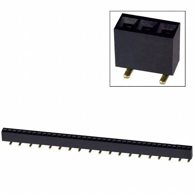 NPPC381KFXC-RC (CONN FMALE 38POS.1 SMD GOLD")